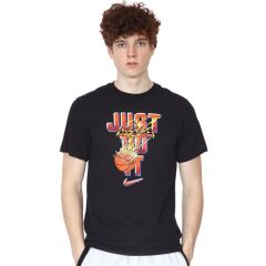 Nike Dri-FIT ''Just Do It'' Erkek Siyah Basketbol Tişört DJ1556-010