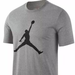 Nike Jordan Jumpman NBA Crew Erkek Gri Basketbol Tişört DA6796-091