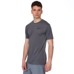 Nike Dri-Fit Seamless Ss Top Erkek Gri Antrenman Tişört DM5509-068