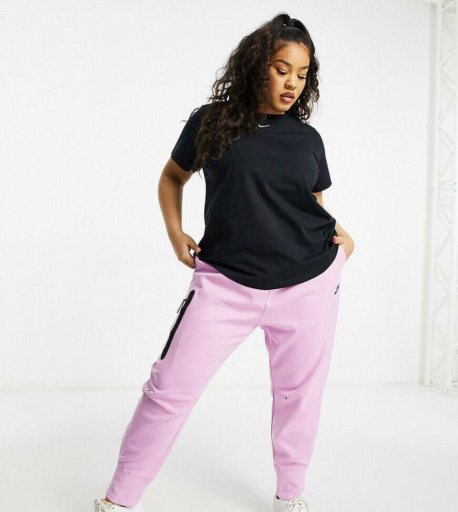 Nike Sportswear Tech Fleece (Plus Size) Kadın Eşofman Altı-DA2043-680 (2 BEDEN KÜÇÜK ALIN)