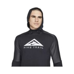 Nike Dri-Fit Trail Running Hoodie Long-Sleeve Erkek Tişört DM4743-010