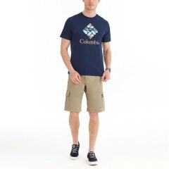 Columbia Csc M Stacked Hyper Nature SS Tee Erkek Kısa Kollu Tişört CS0242-466