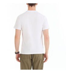 Columbia Stacked Hyper Nature Erkek Beyaz  T-Shirt CS0242-100