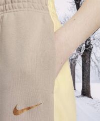 Nike Sportswear Essential Color Block Kadın Eşofman Altı-DJ6151-219 (BİR BEDEN KÜÇÜK ALMANIZI ÖNERİYORUZ.)