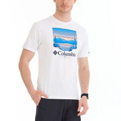 Columbia Csc M Colorful Vista Ss Tee Erkek Kısa Kollu Tişört CS0304-100