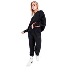Nike Sportswear Collection Essentials Fleece Curve Kadın Eşofman Altı-DD5636-010