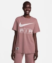 Nike Sportswear Kadın Kahverengi Günlük Stil T-Shirt FV8002-208