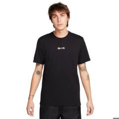 Nike Air Logolu  SPOR Tişört Siyah-FQ3789-010