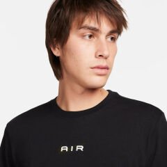 Nike Air Logolu  SPOR Tişört Siyah-FQ3789-010