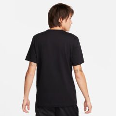 Nike Air Logolu  SPOR Tişört Siyah-FQ3789-010