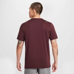 Nike Dri-FIT Rise 365 SS Erkek Bordo  Spor Tişört CZ9184-662