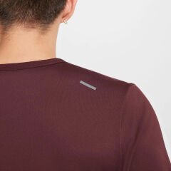 Nike Dri-FIT Rise 365 SS Erkek Bordo  Spor Tişört CZ9184-662