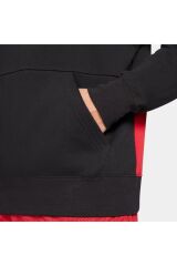 Nike Erkek Siyah Jordan Jumpman Air Gfx Flc Po Sweatshirt  CW8434-010