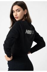 Nike Air Kadın siyah Sweatshirt DC5296 - 010