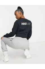 Nike Air Kadın siyah Sweatshirt DC5296 - 010