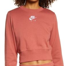 Nike Women's Air Fleece Crew Sweatshirt-DQ2895-691