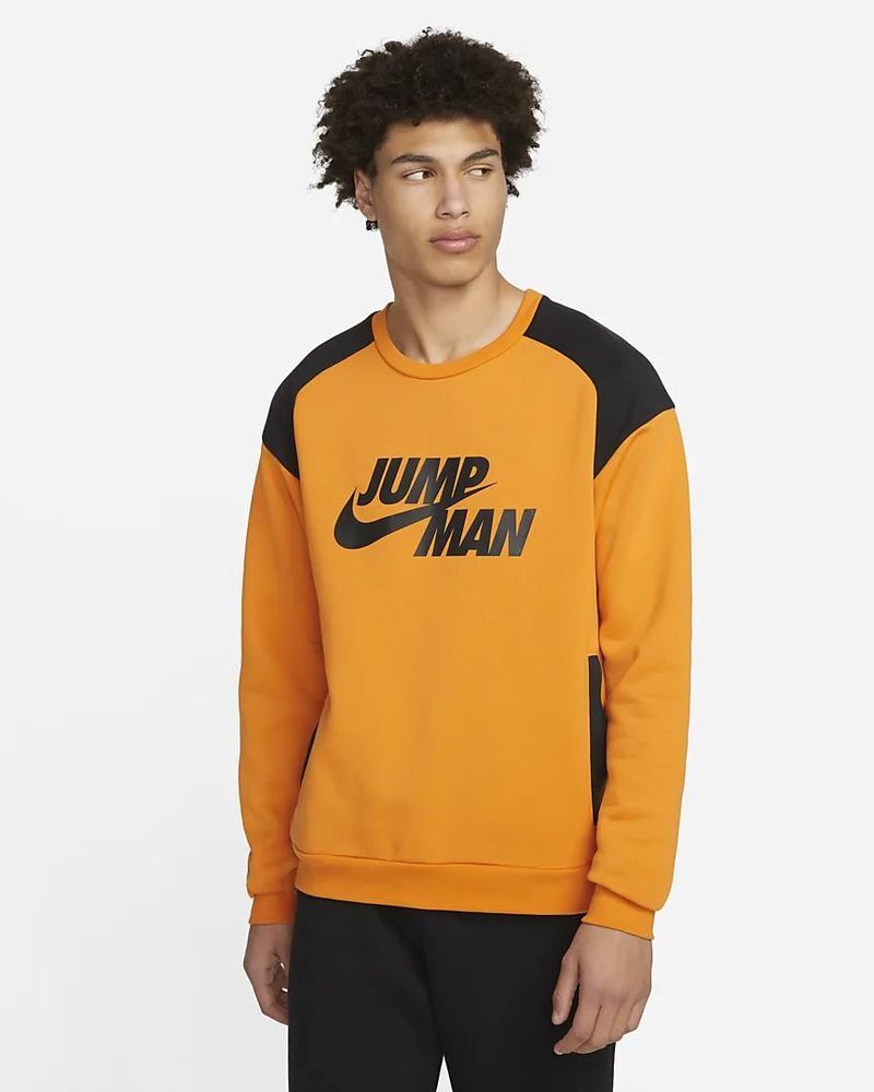 NİKE Jordan Jumpman Fleece Erkek Crew Sweatshirt-DJ0240-738