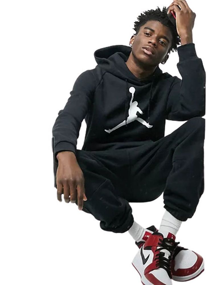 Nike Air Jordan Logo Fleece Sweatshirt DA6801-010