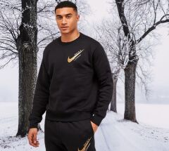 Nike Sportswear Men's Fleece Sweatshirt-DR9272-010