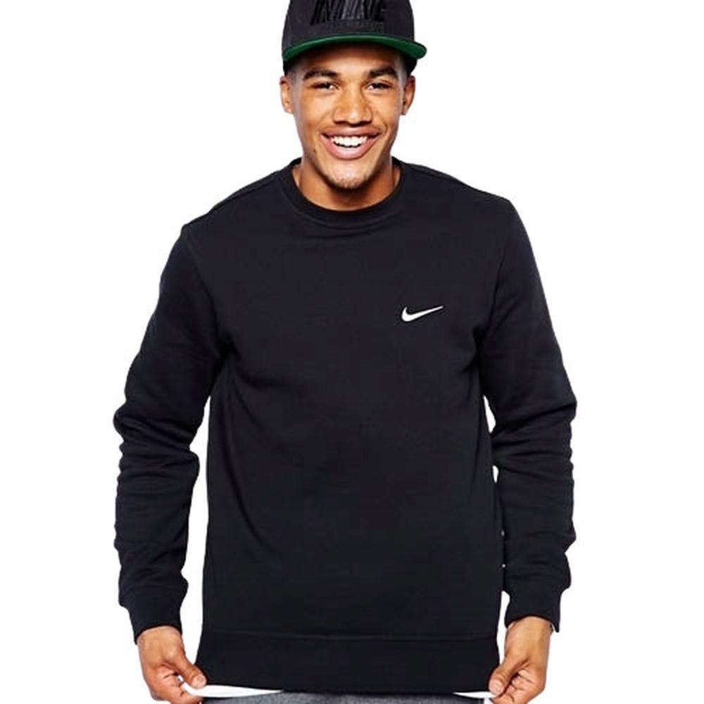 Nike Men's Swoosh Logo Sweatshirt 839667-010