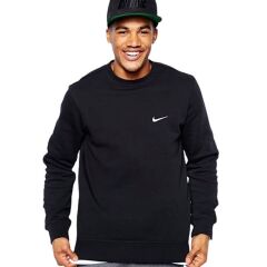 Nike Men's Swoosh Logo Sweatshirt 839667-010