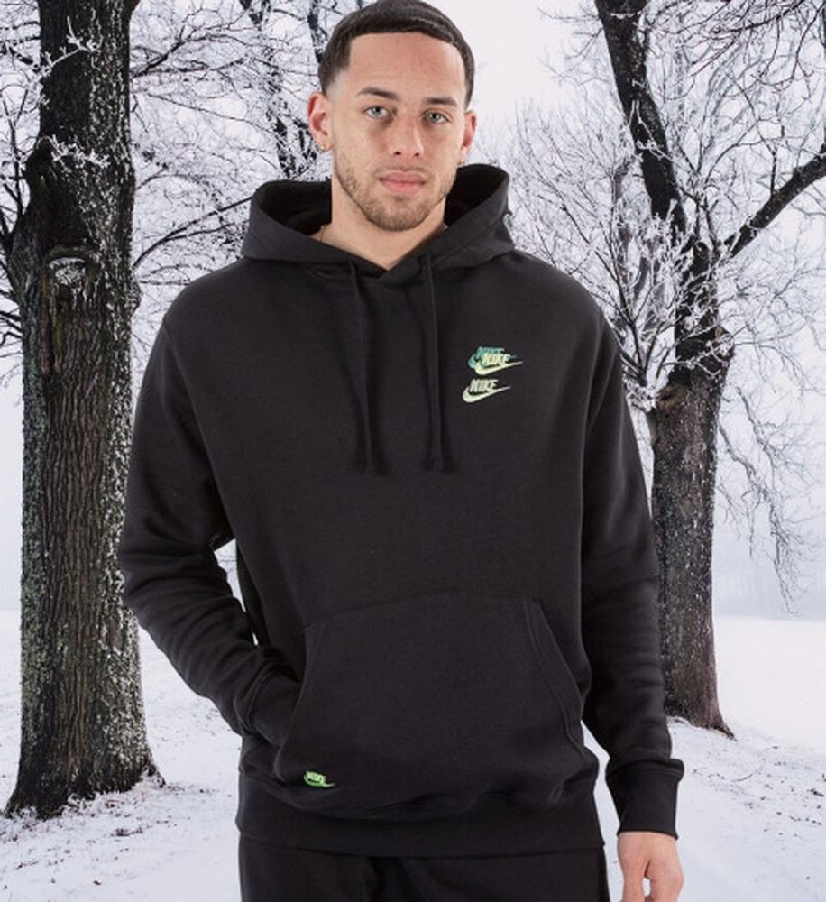Nike Sportswear Essentials+ French Terry Hoodie Erkek Sweatshirt DV8176-010