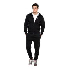 Nike Club Fz Hoody Swoosh Siyah Spor Sweatshirt 611456-010