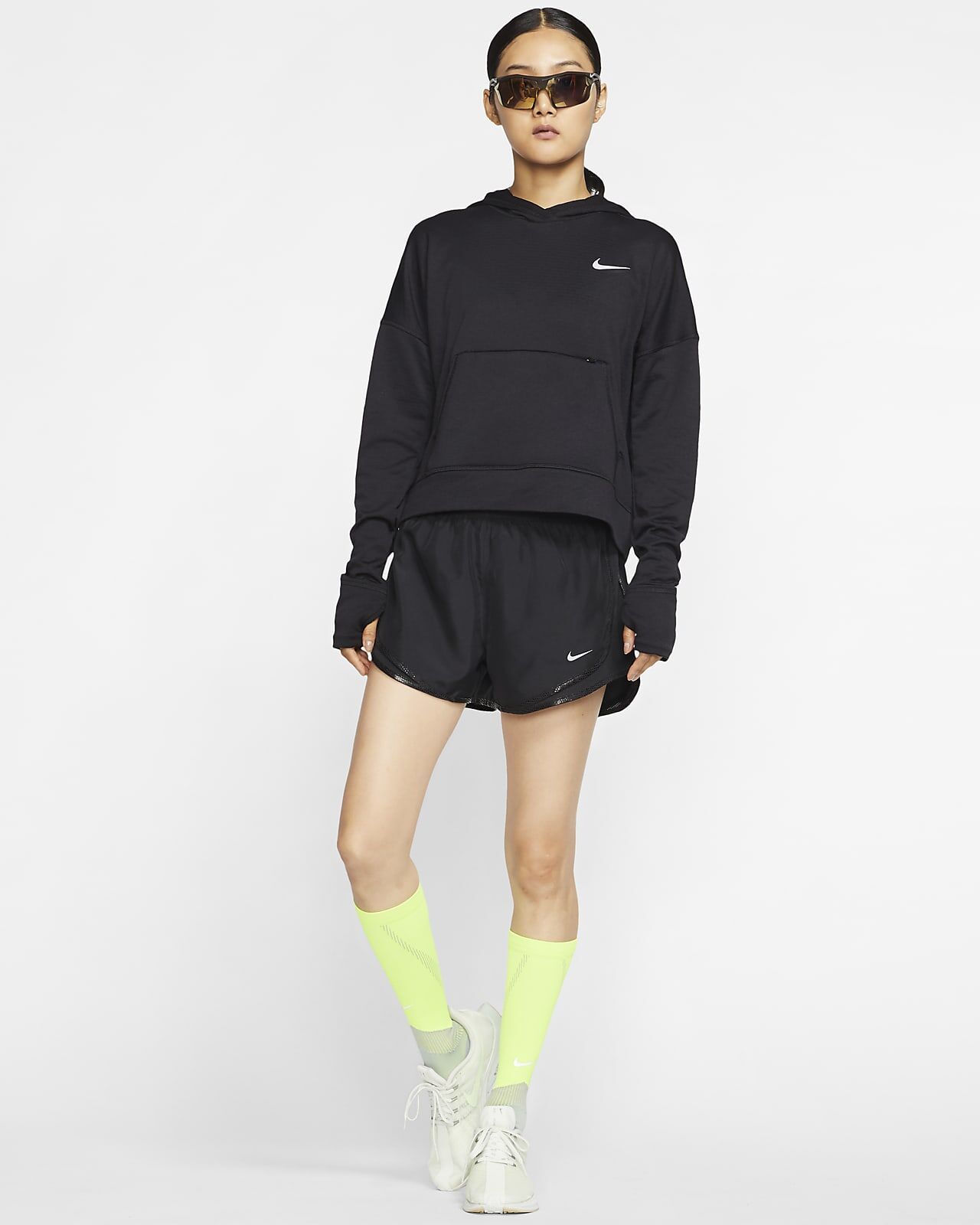 NIKE KADIN UZUN KOLLU W NK SPHR ELMNT HOODIE PO CJ0583-010