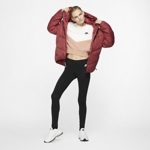 Nike Sportswear Windrunner Kapüşonlu Kadın  - Kırmızı