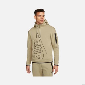 Nike Tech Fleece Pullover Graphic Hoodie Erkek Sweatshirt DX0577-247
