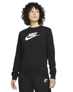 Nike Sportswear Club Fleece Logolu Sıfır Yaka Kadın Sweatshirt- DR6167-010
