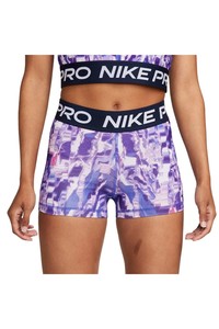  Nike Pro Women’s All Over Pattern 3” Training Shorts DQ5573-430