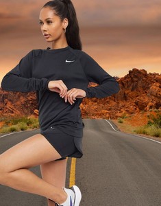 Nike W Nk Df Pacer Crew Kadın Koşu T-shirt - CU3270-010