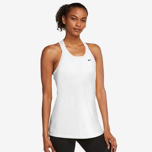 Nike Dri-Fit Essential Elastika Training Kadın Atlet - Beyaz-DA0370-100
