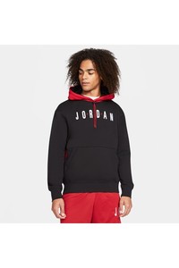 Nike Erkek Siyah Jordan Jumpman Air Gfx Flc Po Sweatshirt  CW8434-010