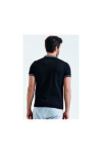  uhlsport Erkek Siyah Polo Yaka Pamuk Slınce M T-shirt 3201131
