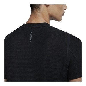  Nike Pro Short-Sleeve Erkek Tişört - Siyah CU4989-010-010