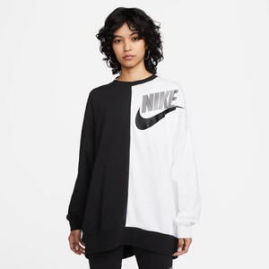 Nike Sportswear Over-Oversized Fleece Dance Kadın Sweatshirt-DV0328-010(BİR BEDEN KÜÇÜK ALINMASINI TAVSİYE EDİYORUZ)