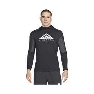 Nike Dri-Fit Trail Running Hoodie Long-Sleeve Erkek Tişört DM4743-010