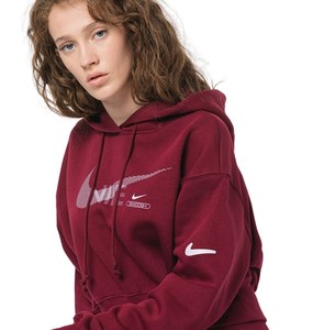 Nike Swoosh Oversize Bol Kesim Kadın Spor Sweatshirt DR5613-638