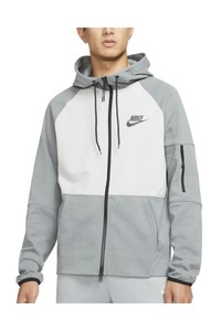 Nike Sportswear Hoodie Full-zip Windrunner Gri Erkek Sweatshirt DR8910-084