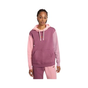 Nike Sportswear Color Block Pullover Hoodie Kadın Sweatshirt-DJ6154-510